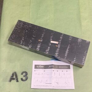 Sorbus Black Wall Display Shelf